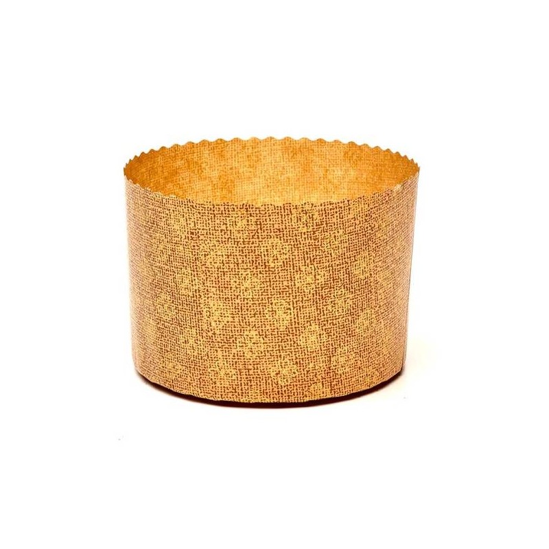 FORMA COTTURA PANETTONE ALTO 300gr ø110x85mm 10 PEZZI