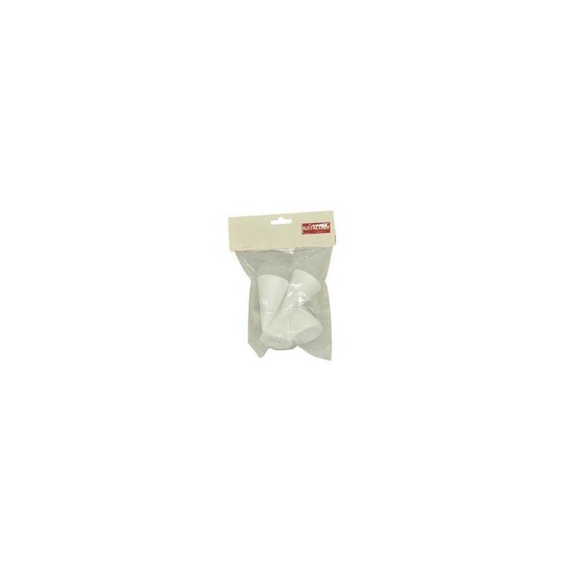 CONO POLISTIROLO 7,8x4,5cm 4pz