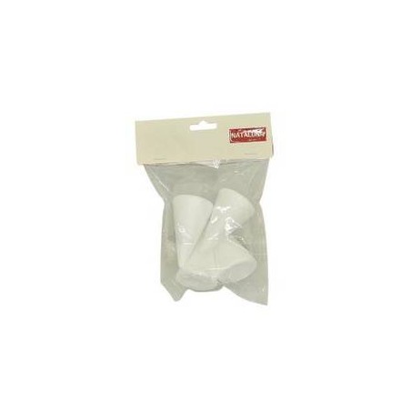 CONO POLISTIROLO 7,8x4,5cm 4pz