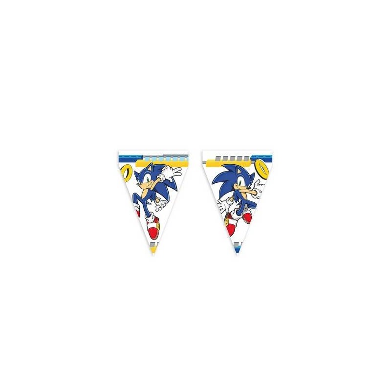 FESTONE BANDIERINE SONIC 20x30cm 3mt