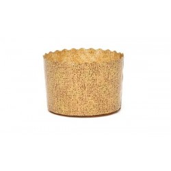 FORMA COTTURA PANETTONE ALTO 100gr ø70x50mm 10 PEZZI