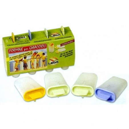 FORMINE PER GHIACCIOLI COMPONIBILI 4pz