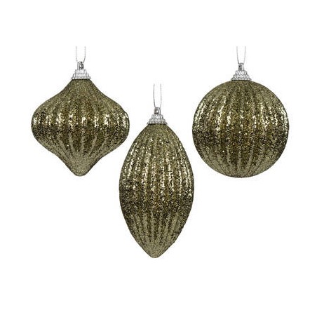 PALLINA GLITTER COLOR ROSEMARY FORME ASS.TE 1pz