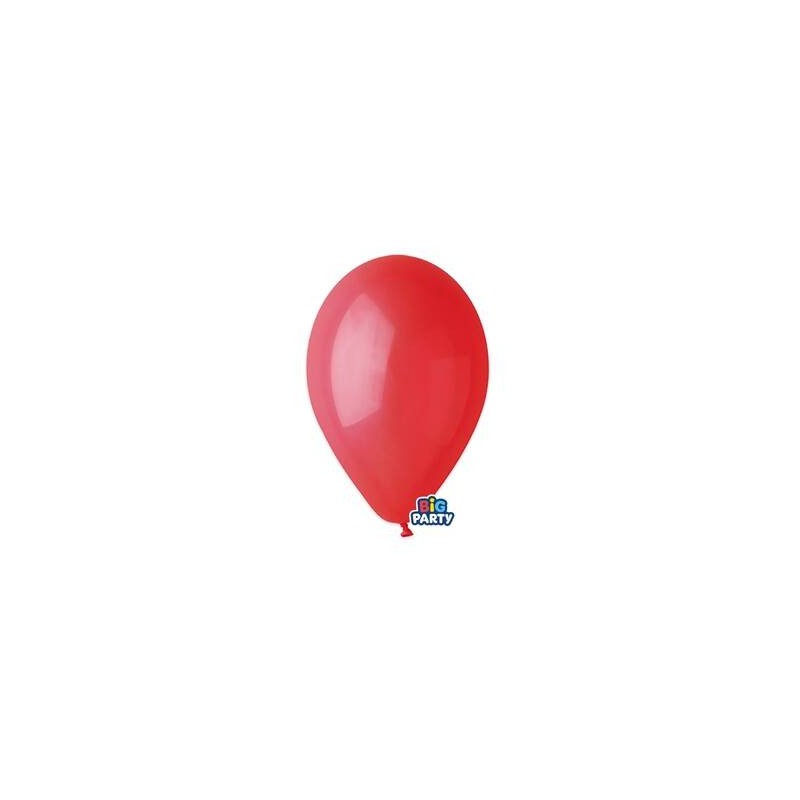 PALLONCINI LATTICE 10 26cm ROSSO 16pz