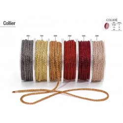 ROCCHETTO COLLIER ø5x15mt NERO-6001