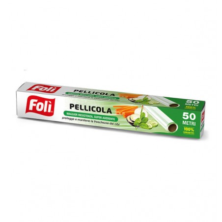 ROTOLO PELLICOLA TRASPARENTE 50mt FOLI'