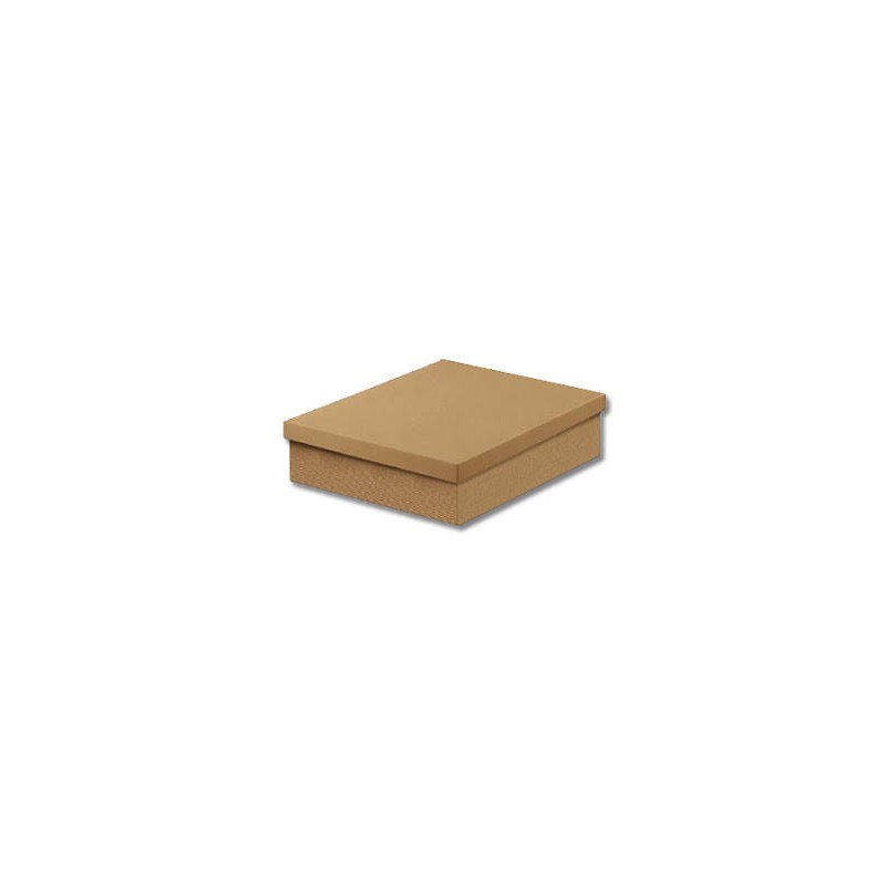 SCATOLA F/COPERCHIO ON. AVANA 34,5x34,5x6cm