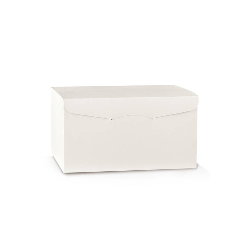 SCATOLA SEGRETO 4 BOTTIGLIE 32,5x17,5x18cm FIBRA BIANCO
