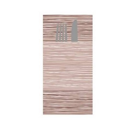 TOVAGLIOLI 40x40cm QUICK POCKET AIRLAID MILLERIGHE CAPPUCCINO 40pz FATO