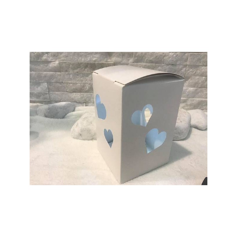 SCATOLA CUORI E LED 10x10x15 GC-0035 5pz