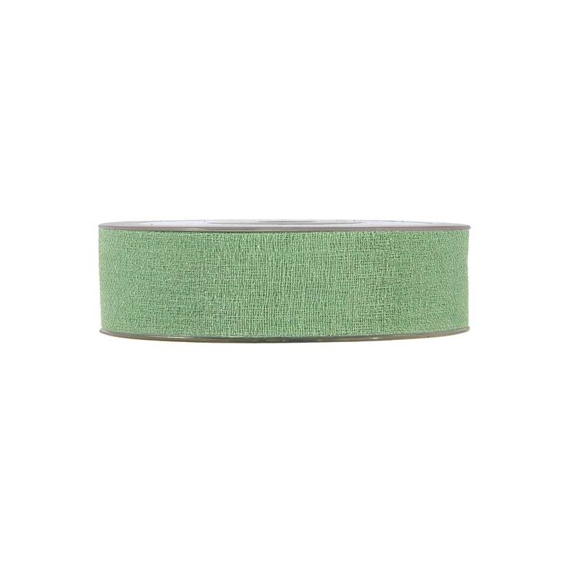 NASTRO DELICATE mm25x25mt CAMEO GREEN