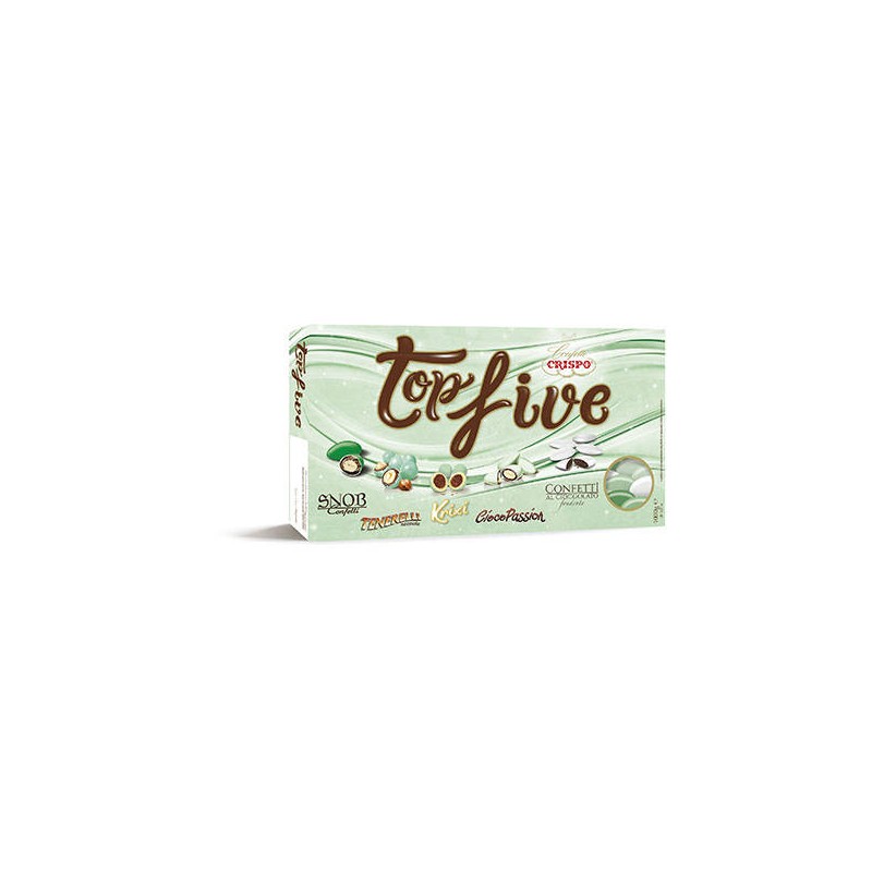 CONFETTI TOP FIVE MIX SELECTION VERDE 1kg
