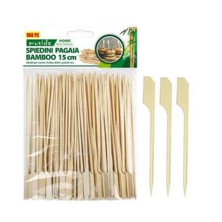 SPIEDINI BAMBOO SPADA 15cm 100pz