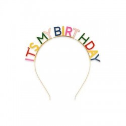 CERCHIETTO IT'S MY BIRTHDAY MULTICOLORE