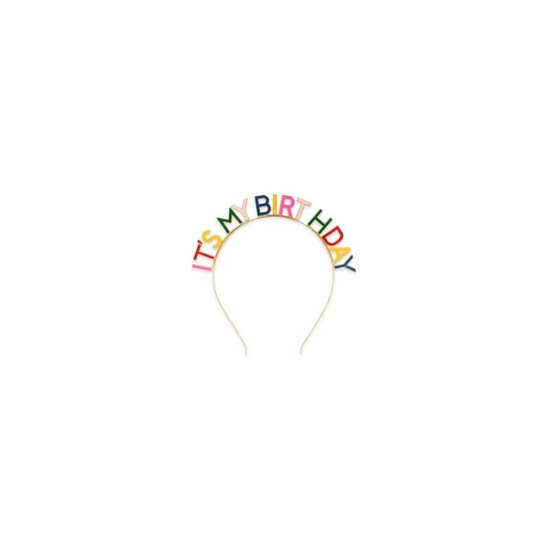 CERCHIETTO IT'S MY BIRTHDAY MULTICOLORE