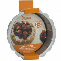 STAMPO ANTIADERENTE CHARLOTTE ø20X7cm