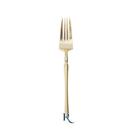 FORCHETTE RIUTILIZZABILI 20cm CLASSIC GOLD 12pz