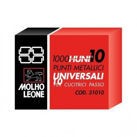 PUNTI CUCITRICE N°10 MOLHO LEONE 1000pz