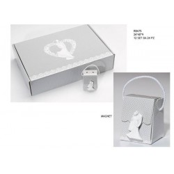VALIGETTA 24 SCATOLINE MATRIMONIO MAGNET 26X40X9