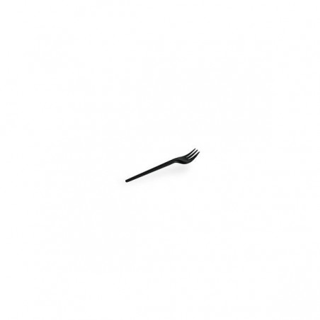 FORCHETTINE 10cm MATER-BI BIO COMPOSTABILI NERO 50pz USOBIO