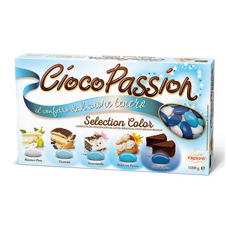 CONFETTI CIOCOPASSION SELECTION COLOR CELESTE 5 GUSTI 1kg