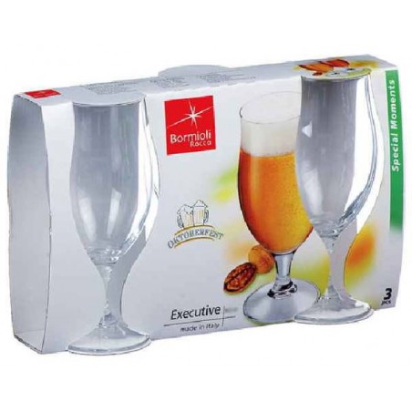 CALICI BIRRA EXECUTIVE 390cl 3pz BORMIOLI
