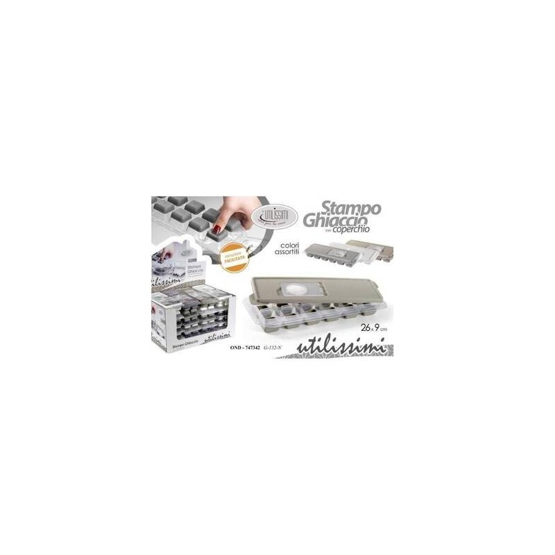 STAMPO GHIACCIO C/COPERCHIO 26x9cm 838699