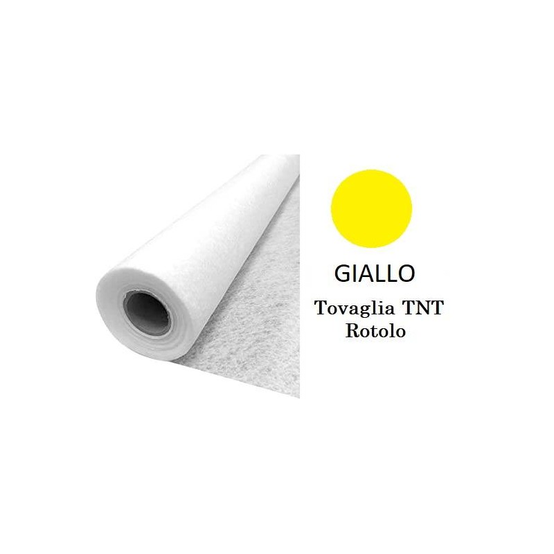 TOVAGLIA TNT ROTOLO H.140 GIALLO 7mt