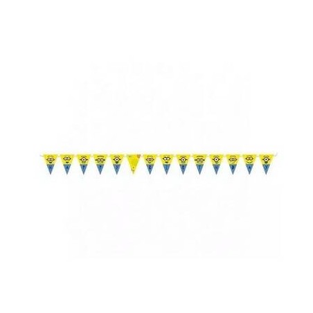 FESTONE BANDIERINA HOORAY MINIONS 3,30mt