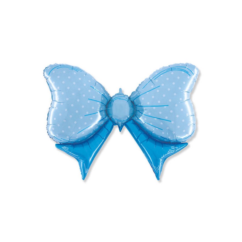 PALLONE MYLAR FIOCCO CELESTE 42 108x72cm