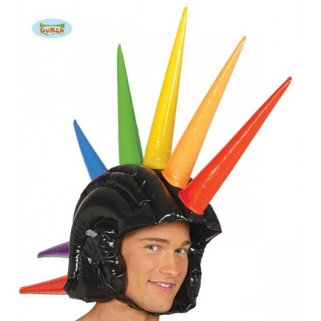 CRESTA MULTICOLORE GONFIABILE