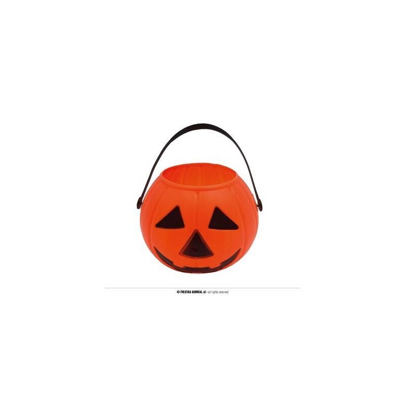 CESTINO ZUCCA ARANCIONE 15cm
