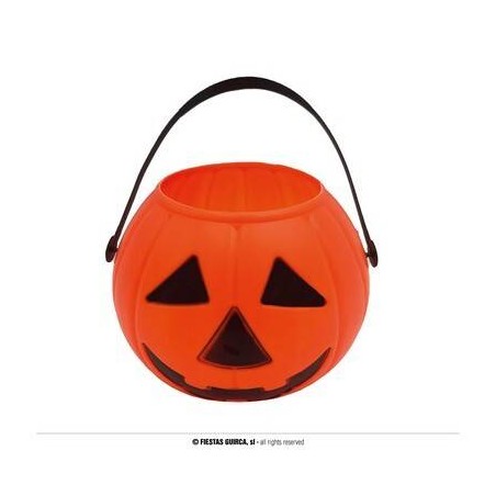 CESTINO ZUCCA ARANCIONE 15cm