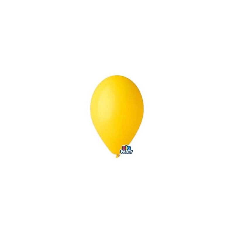 PALLONCINI LATTICE 10 26cm GIALLO 16pz