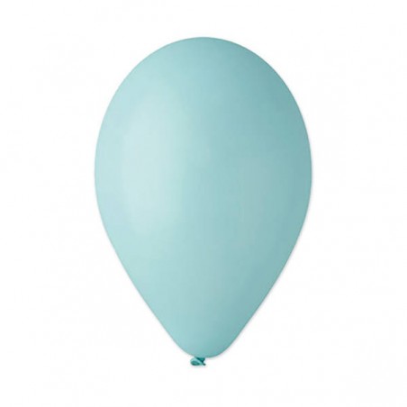 PALLONCINI LATTICE MEDIUM 10 25PZ ACQUAMARINA