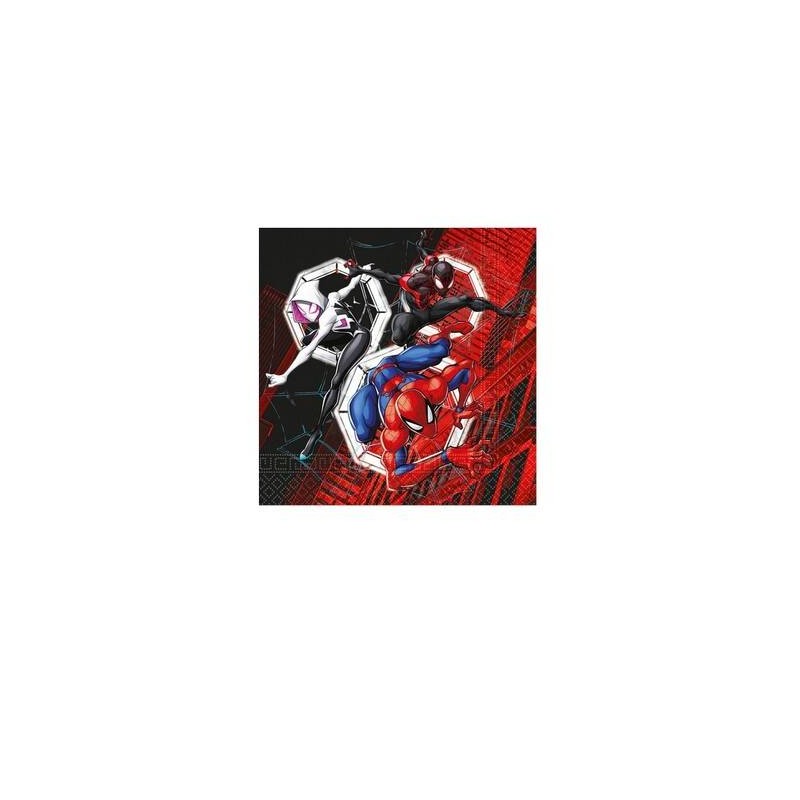 TOVAGLIOLI 33x33 SPIDERMAN WORLD OF WEBS 20pz