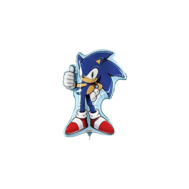 PALLONE MYLAR SUPER SHAPE SONIC 64cm