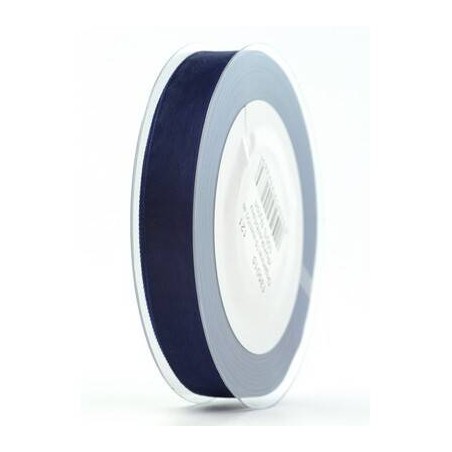 NASTRO ORGANZA mm15x50mt BLU SCURO