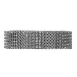 NASTRO MONILE STRASS mm30x9mt SILVER