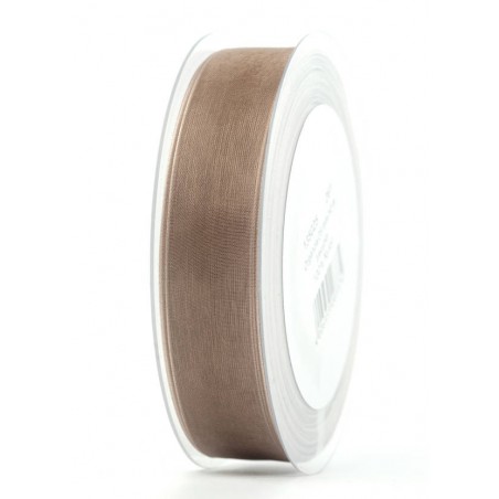 NASTRO ORGANZA mm25x50mt MARRONE