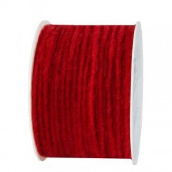 NASTRO WOLLDOCHT CORDONCINO LANA mm4x80mt ROSSO