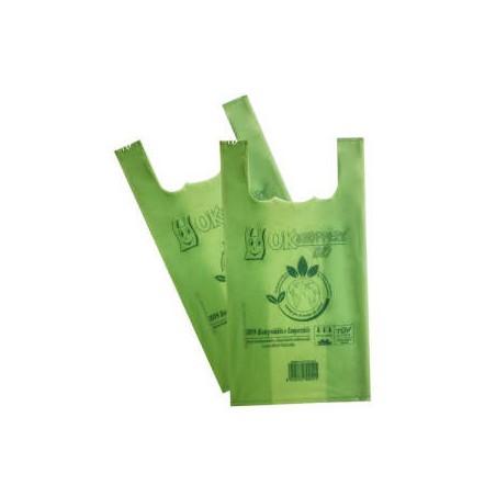 SHOPPER MINI BIO COMPOST VERDINO 23x45cm 1 KILO