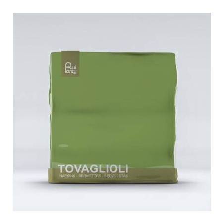 TOVAGLIOLI 33X33X D.V. VERDE SALVIA 40PZ