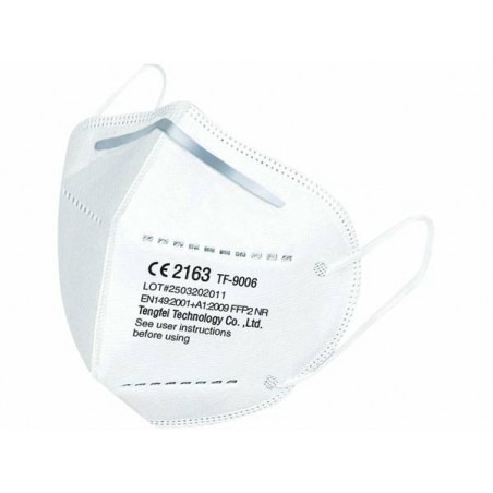 MASCHERINA FACCIALE FFP2 CE EN149:2001+A1:2009 TF9006 10PZ