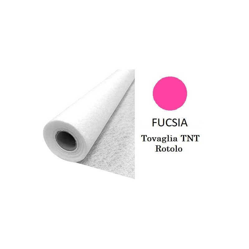 TOVAGLIA TNT ROTOLO H.140 FUCSIA 7mt