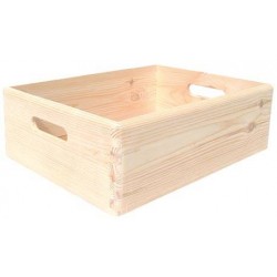 CASSETTA LEGNO GRANDE 40x30x14cm CASL2153