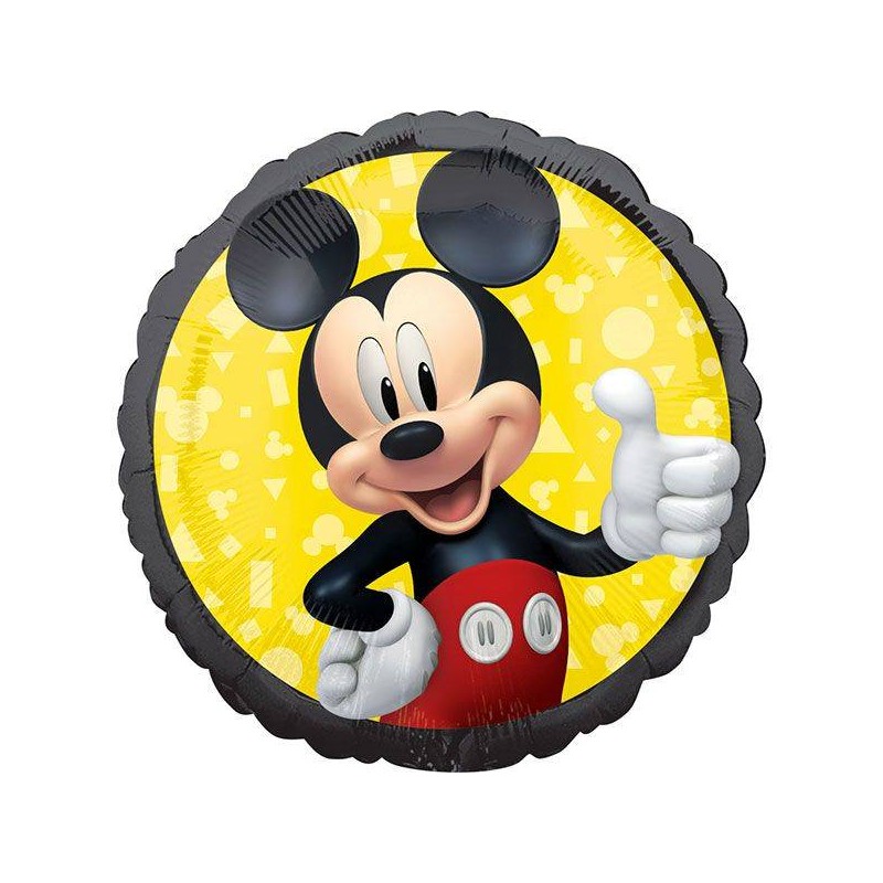 PALLONE MYLAR TONDO MICKEY FOREVER 42cm