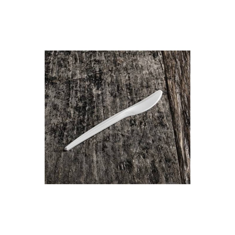 COLTELLI MATER-BI  BIO COMPOSTABILI PREMIUM 100pz USOBIO
