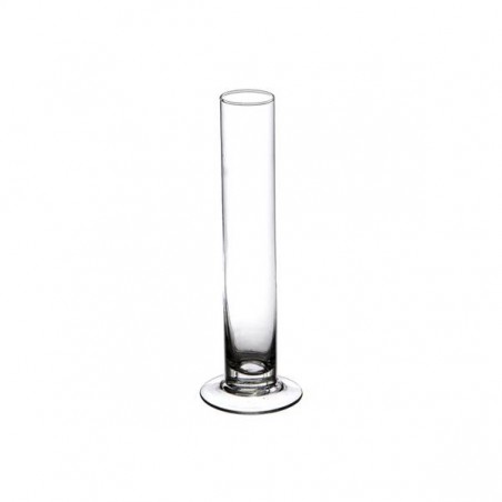 VASO MONOFIORE VETRO H.20cm ø3,5cm AL-106-17