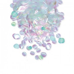 CORIANDOLI IN FOIL ø2cm 50gr IRIDESCENTI